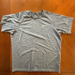 Nike Dri-FIT Swim Shirt – Heathered Navy, Size XL